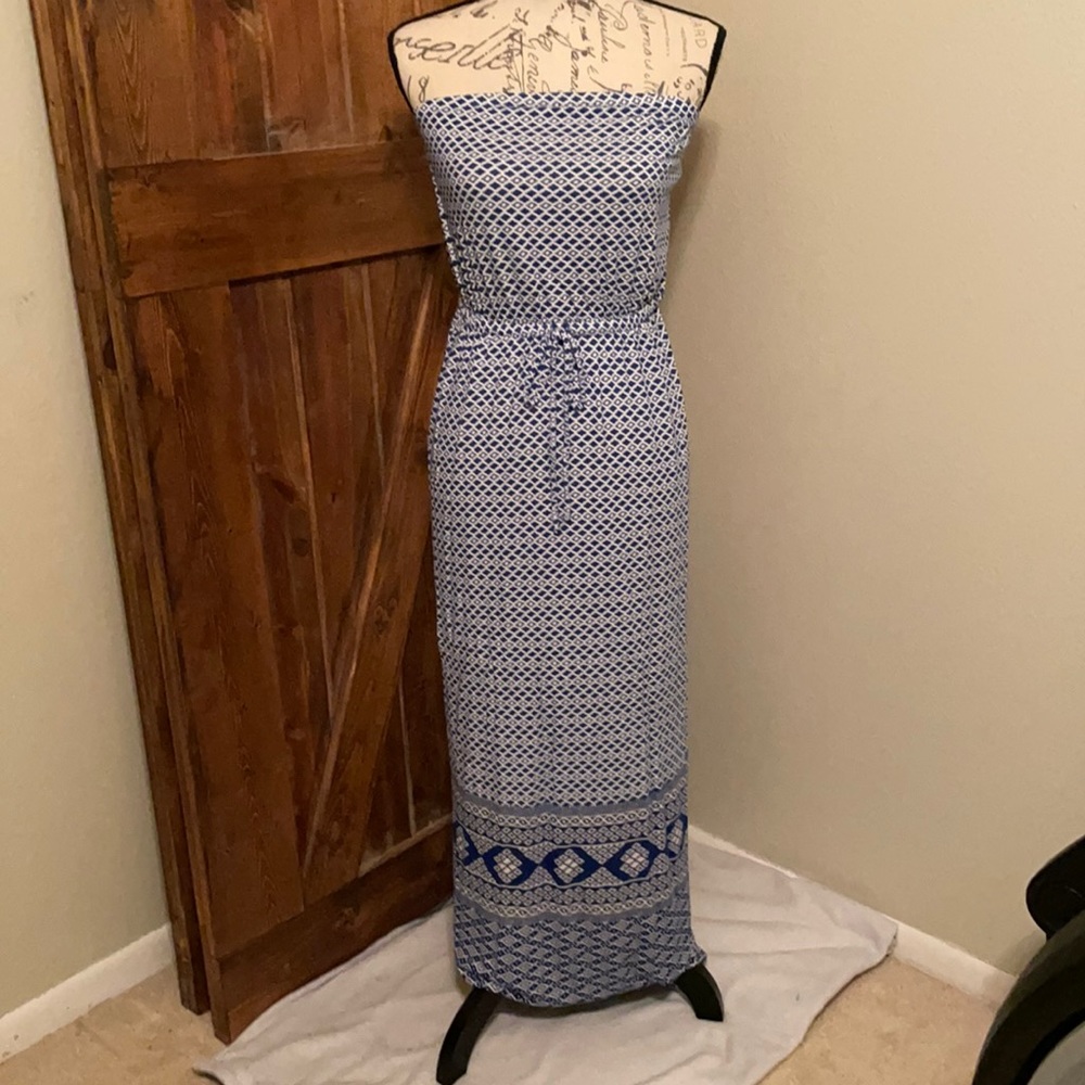 Strapless Maxi Dress
